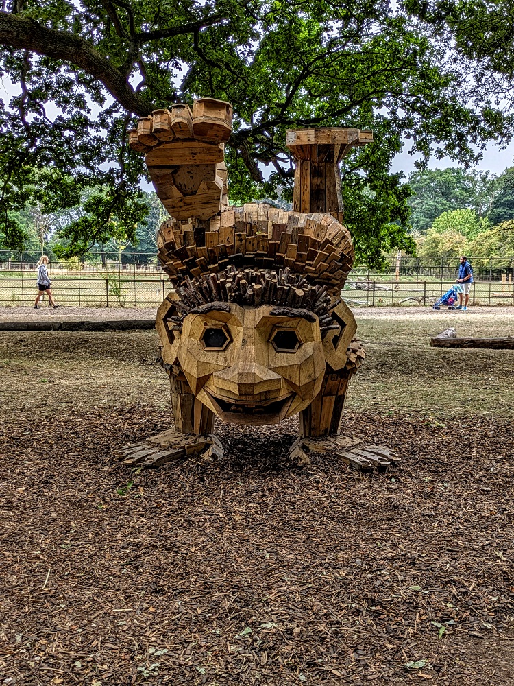 Finding Thomas Dambo's Trolls At Whipsnade Zoo - No Home Just Roam