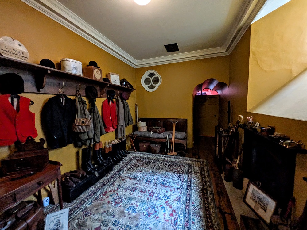 Raby Castle - Cloakroom