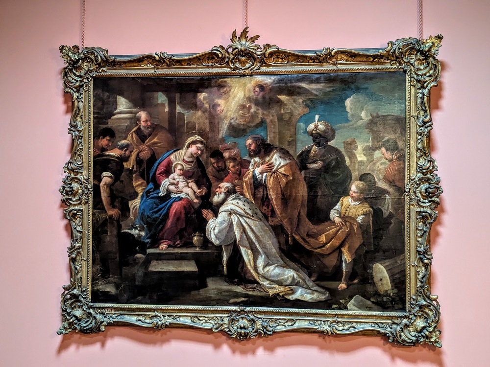 Raby Castle - The Adoration of the Magi by Luca Giordano