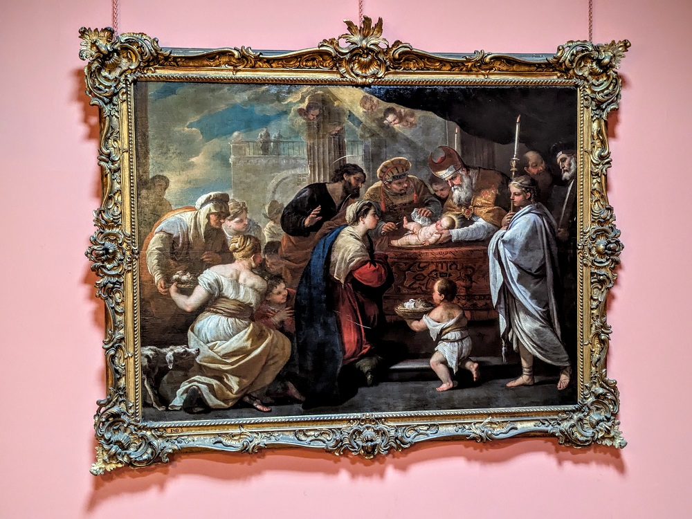 Raby Castle - The Circumcision by Luca Giordano