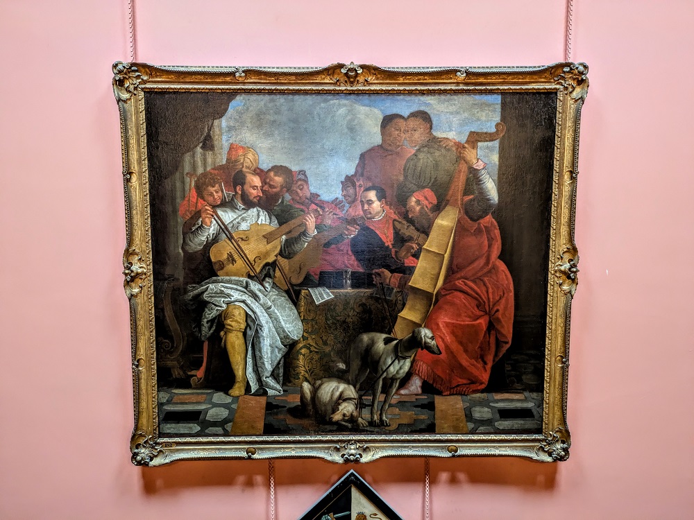 Raby Castle - The Group of Musicians by Paolo Veronese