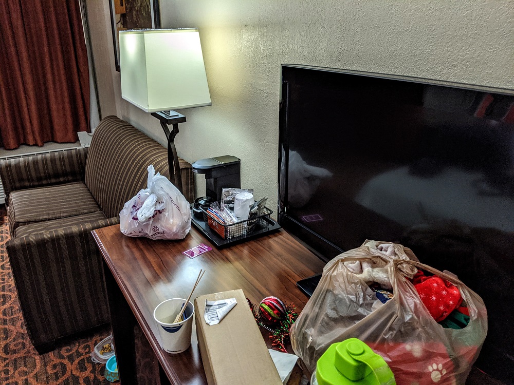 Want to watch TV from the couch. Sorry.